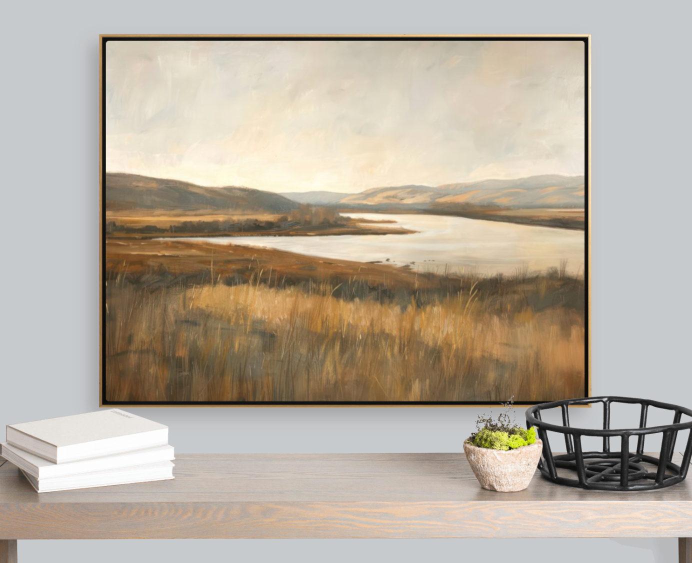 Winding River Landscape