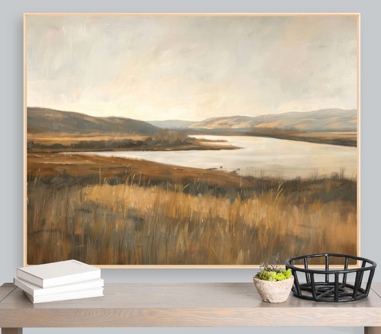 Winding River Landscape