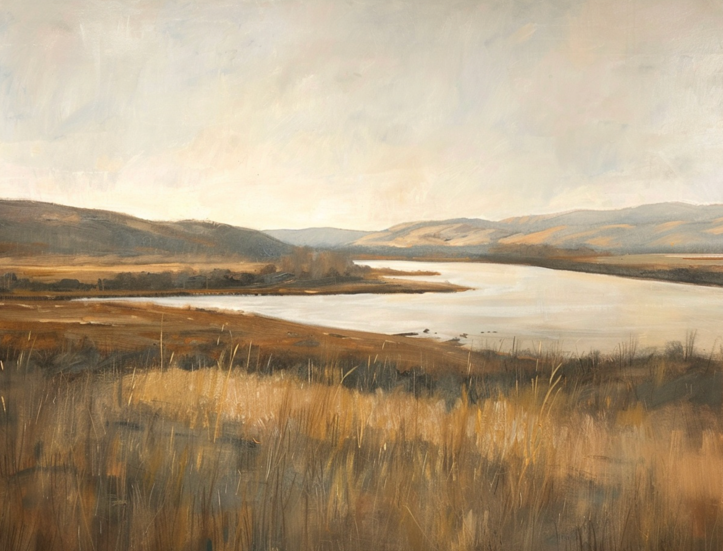 Winding River Landscape